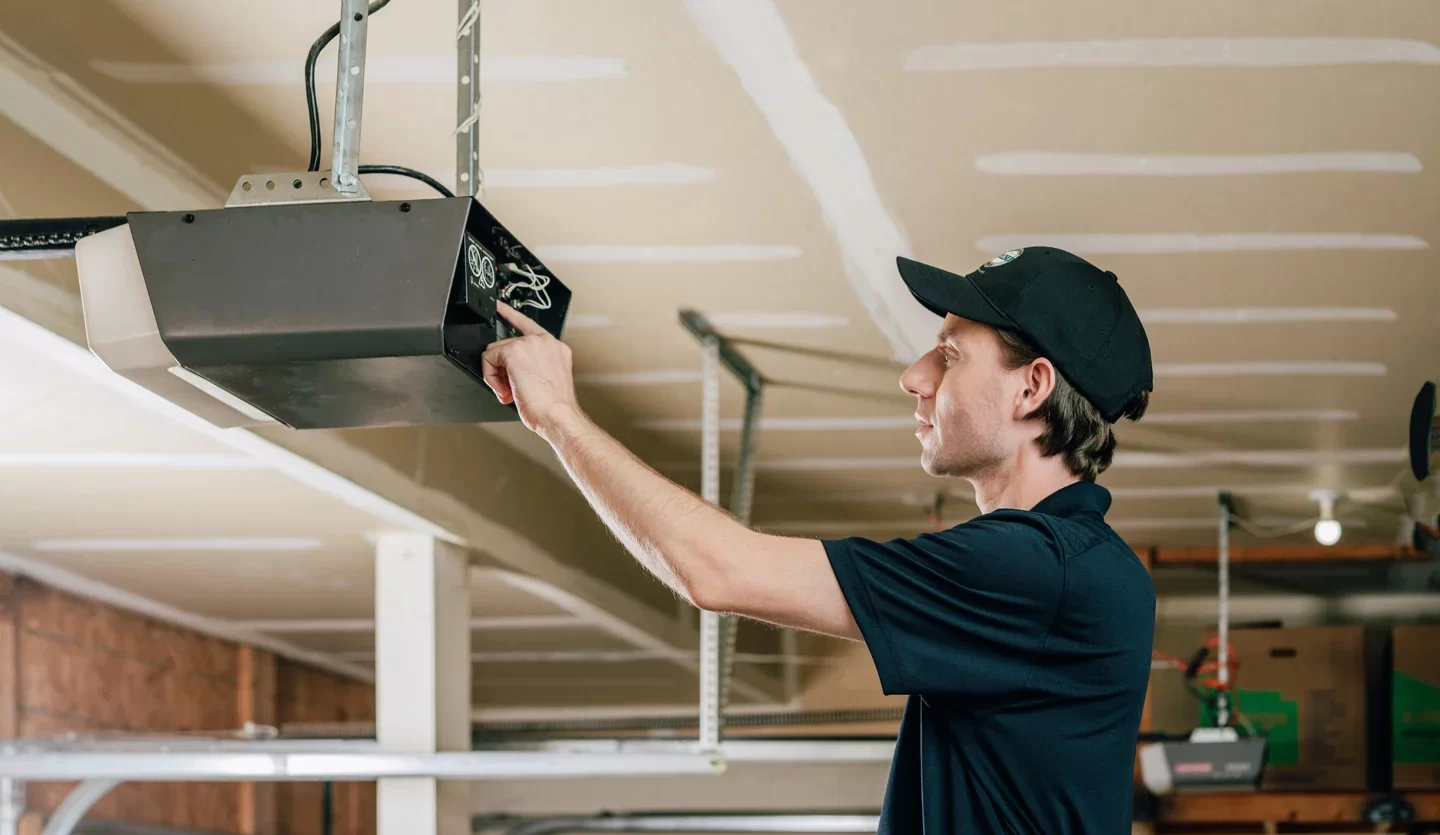 Garage door opener replacement services